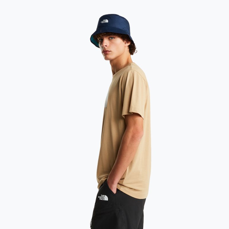 Vyriški marškinėliai The North Face Evolution Half Dome khaki stone 4