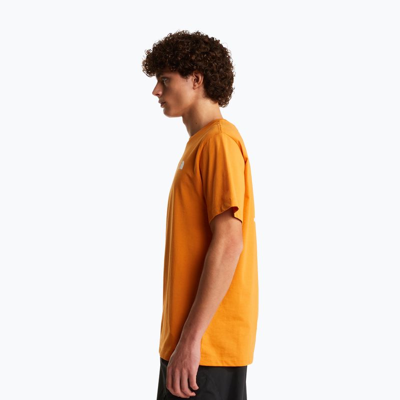 Vyriški marškinėliai The North Face Evolution Box NSE dust orange 4