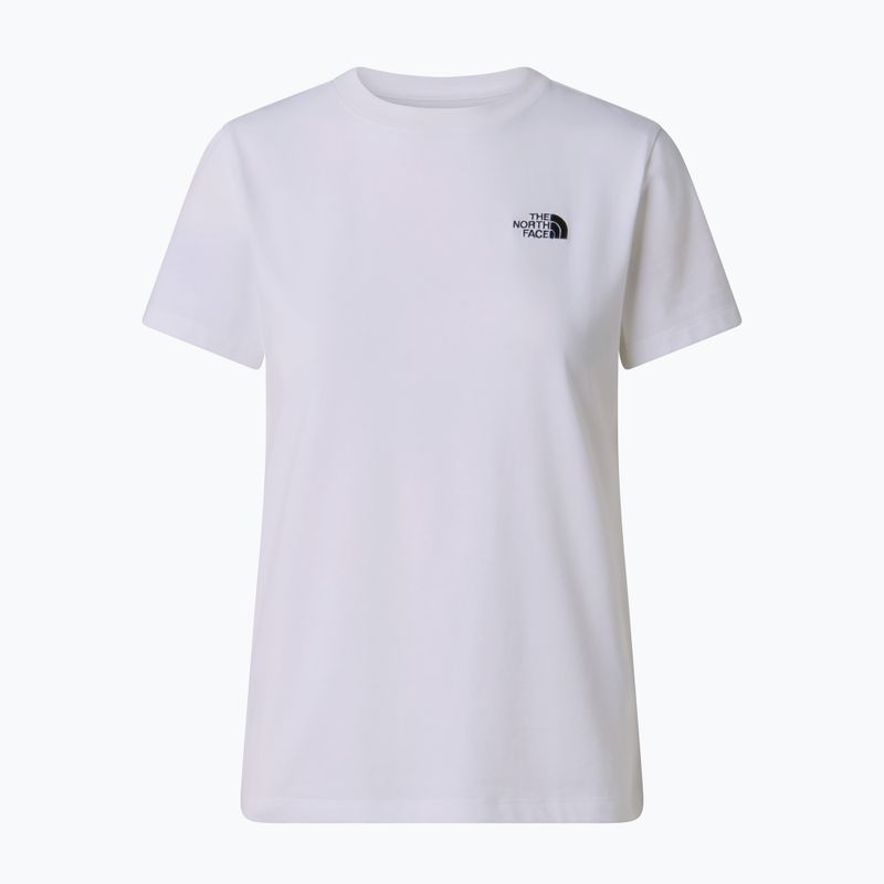 Moteriški marškinėliai The North Face Evolution Simple Dome Slim SS tnf white 5
