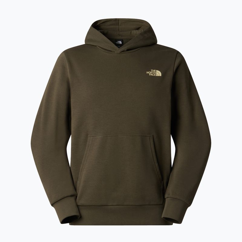 Vyriškas džemperis The North Face Monte Regular Hoodie Graphic new taupe green 4