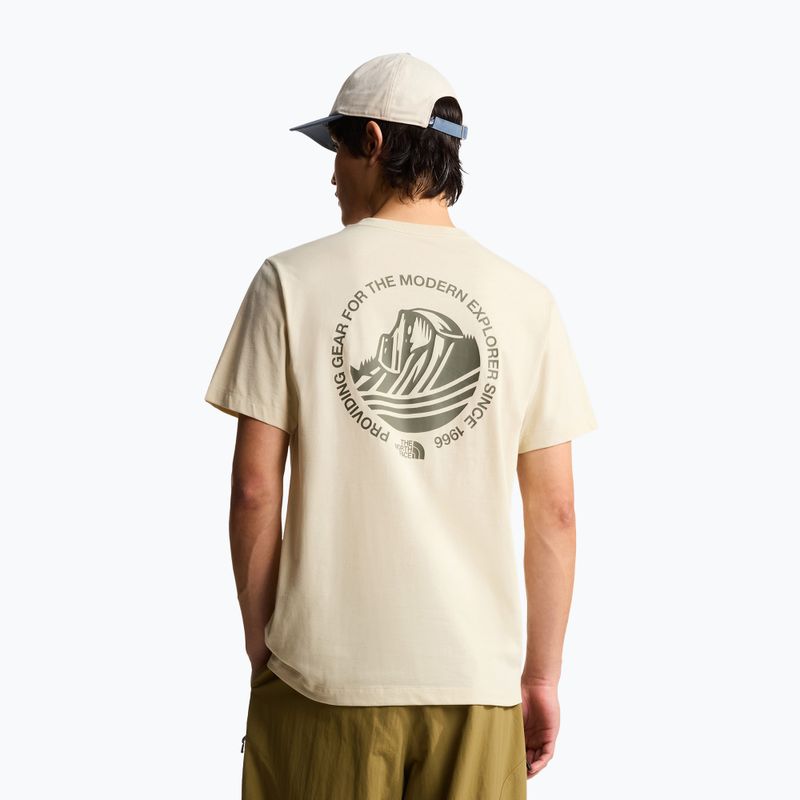 Vyriški marškinėliai The North Face Monte Regular Graphic desert stone 3