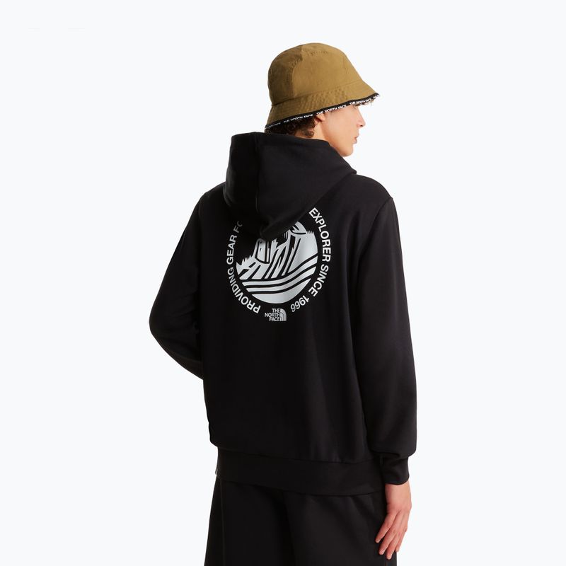 Vyriškas džemperis The North Face Monte Regular Hoodie Graphic tnf black 3