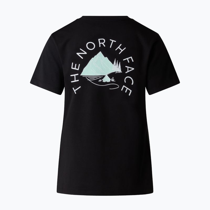 Moteriški marškinėliai The North Face Monte Regular Graphic tnf black 2