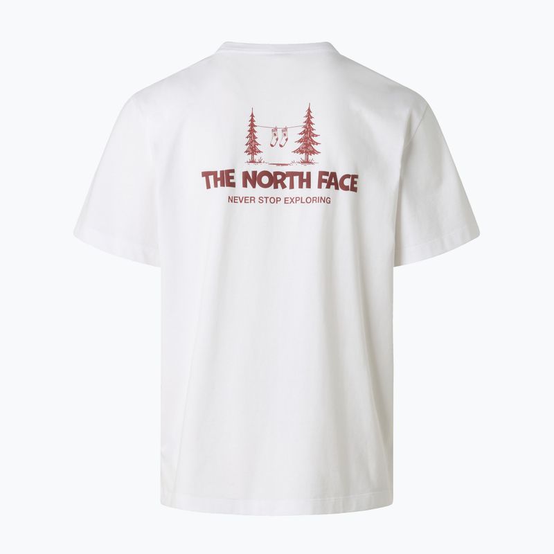 Vyriški marškinėliai The North Face Camping Relaxed tnf white 5