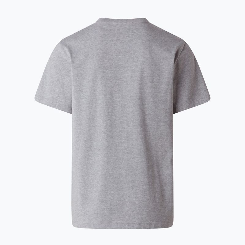 Vyriški marškinėliai The North Face Evolution Simple Dome Regular SS tnf pale grey heather 5