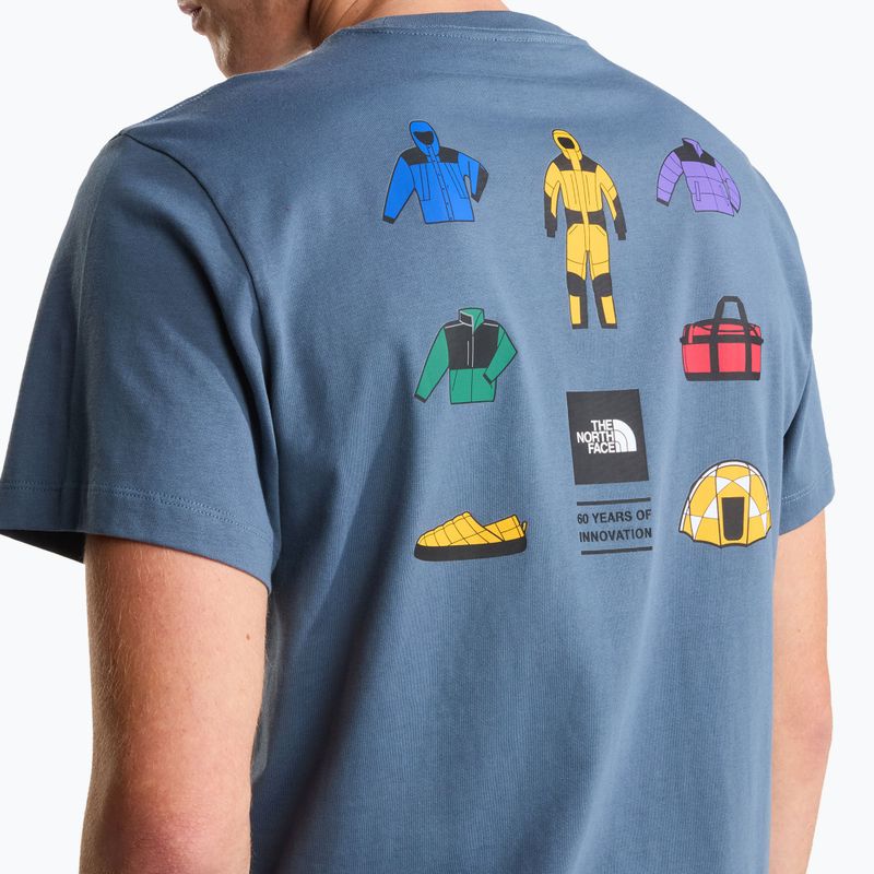 Vyriški trekingo marškinėliai The North Face Mountain Celebration Regular granite grey 6