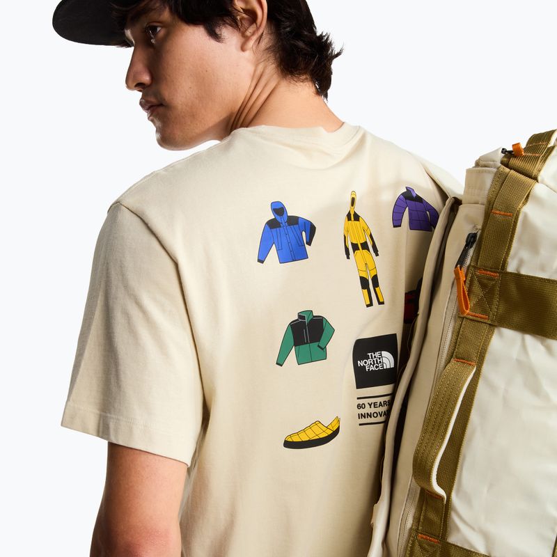 Vyriški trekingo marškinėliai The North Face Mountain Celebration Regular desert stone 7
