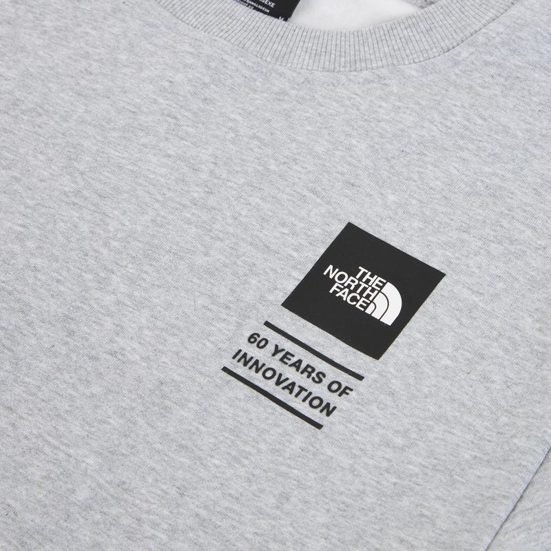 Džemperis The North Face Celebration Relaxed Crew Graphic tnf light grey heather 3