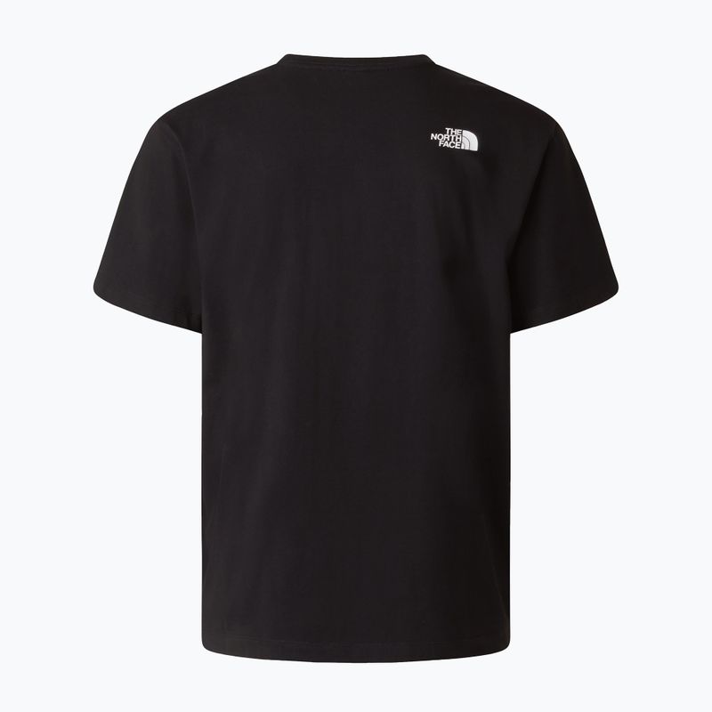 Vyriški marškinėliai The North Face Mountain Logo Relaxed tnf black 6