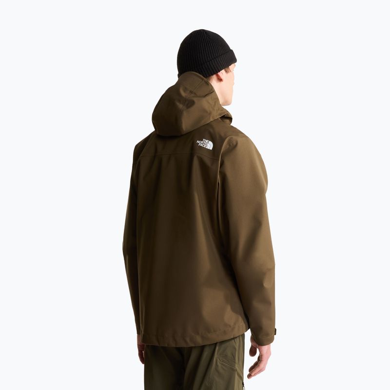 Vaikiška striukė nuo lietaus The North Face Whiton 3L taupe green 3