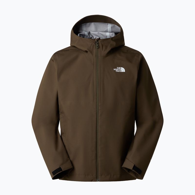 Vaikiška striukė nuo lietaus The North Face Whiton 3L taupe green 6