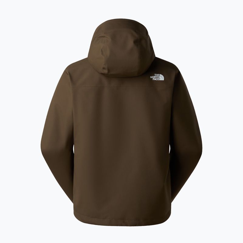 Vaikiška striukė nuo lietaus The North Face Whiton 3L taupe green 7