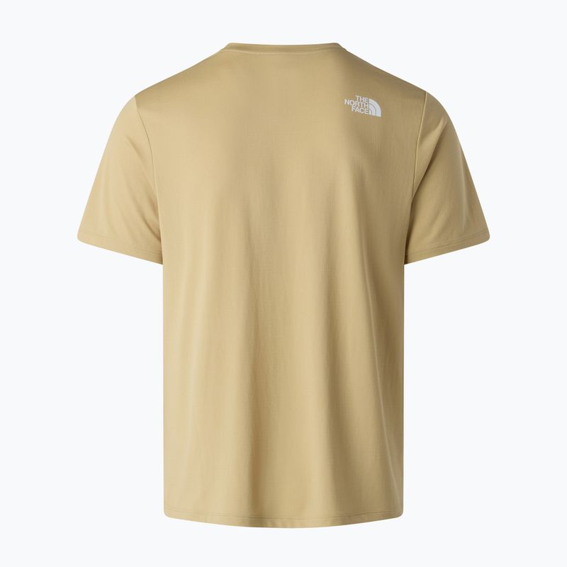 Vyriški marškinėliai The North Face 24/7 khaki stone 5