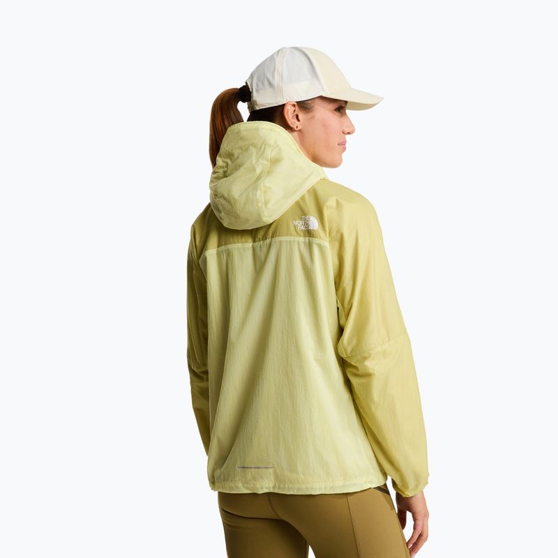 Moteriška vėjui atspari striukė The North Face Ridgelite Futurefleece Wind lemon mist/pearl 3