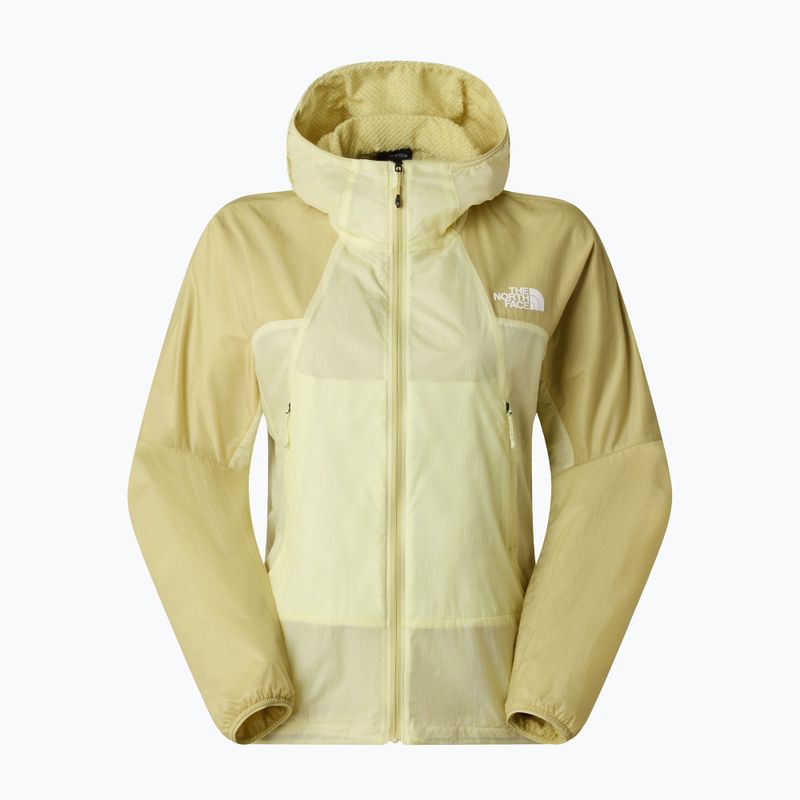 Moteriška vėjui atspari striukė The North Face Ridgelite Futurefleece Wind lemon mist/pearl 6