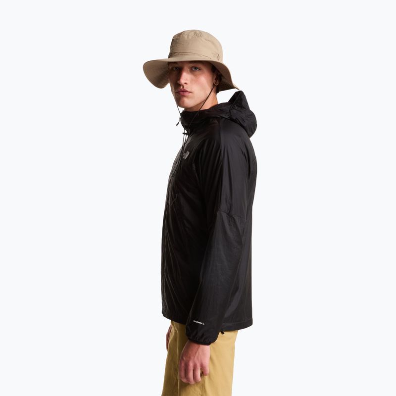 Vyriška vėjui atspari striukė The North Face Ridgelite FF Wind tnf black 5