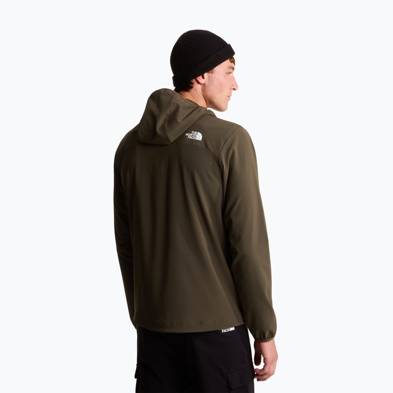 Vyriška softshell striukė The North Face Nimble Hoodie 2 new taupe green 3