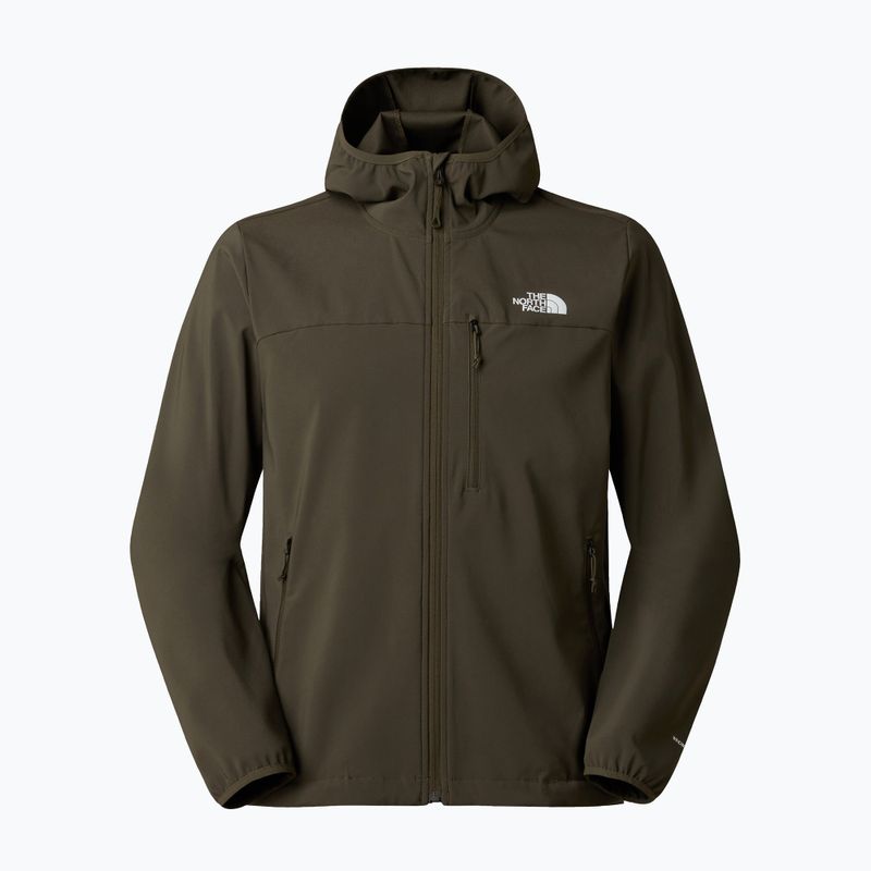 Vyriška softshell striukė The North Face Nimble Hoodie 2 new taupe green 6