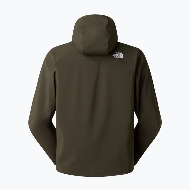 Vyriška softshell striukė The North Face Nimble Hoodie 2 new taupe green 7