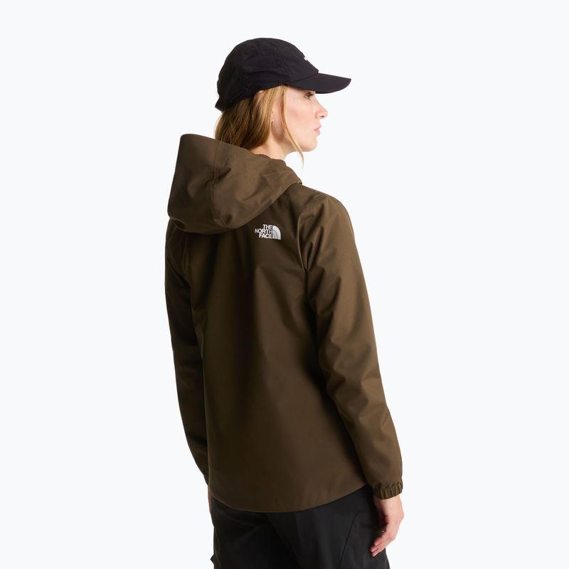 Moteriška softshell striukė The North Face Quest Mono taupe green 3