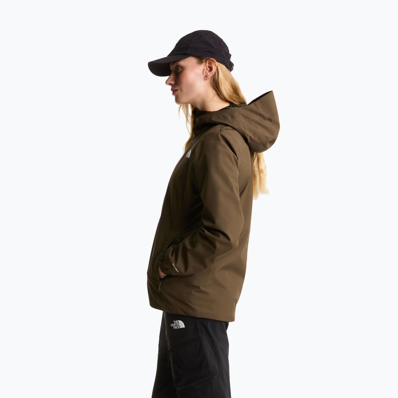 Moteriška softshell striukė The North Face Quest Mono taupe green 4