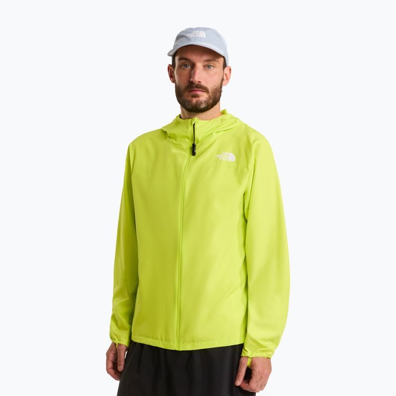 Vėjo nepraleidžianti vyriška striukė The North Face Men's Fontanales Wind Jacket fizz lime