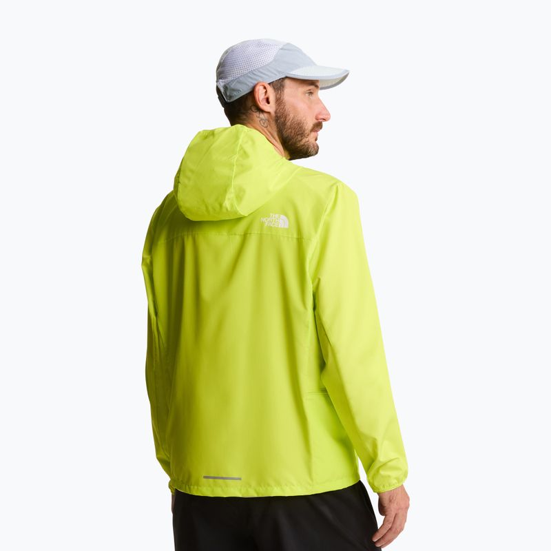 Vėjo nepraleidžianti vyriška striukė The North Face Men's Fontanales Wind Jacket fizz lime 3