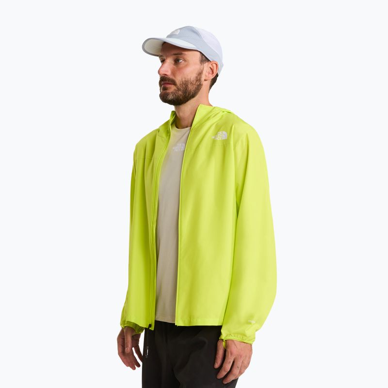 Vėjo nepraleidžianti vyriška striukė The North Face Men's Fontanales Wind Jacket fizz lime 5