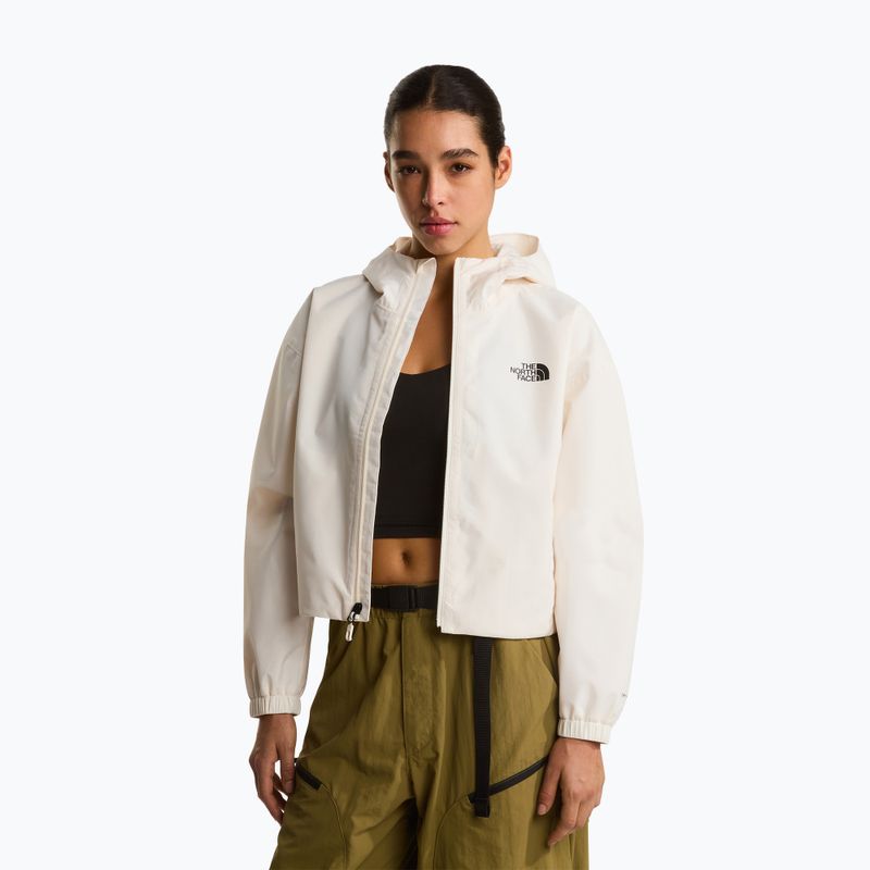 Moteriška softshell striukė The North Face Quest Mono Cropped white dune 4