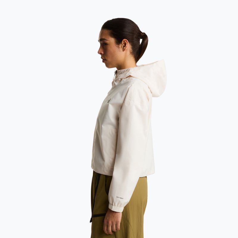 Moteriška softshell striukė The North Face Quest Mono Cropped white dune 5