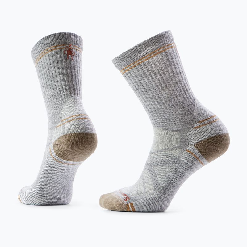 Moteriškos kojinės Smartwool Hike Light Cushion Crew light grey white 5