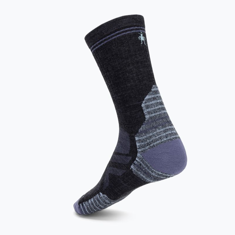 Moteriškos kojinės Smartwool Hike Targeted Cushion Mid Crew charcoal 2