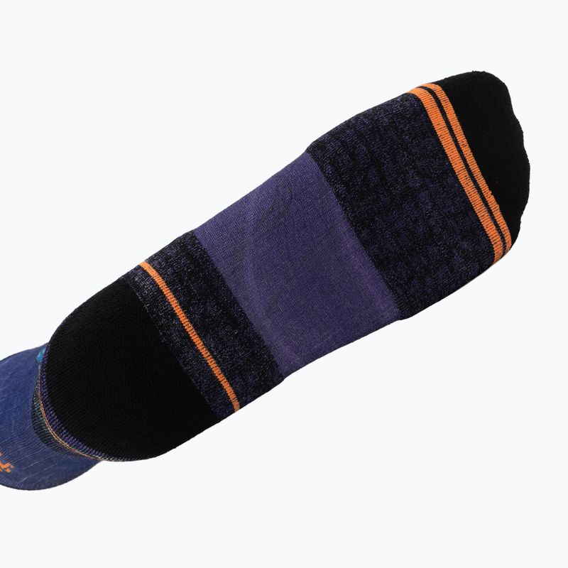 Kojinės Smartwool Hike Mountain Lake Print Crew deep navy 5