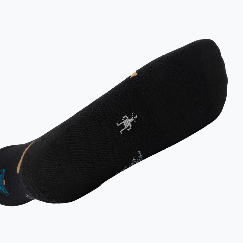 Kojinės Smartwool Everyday Through The Trees Crew black 4