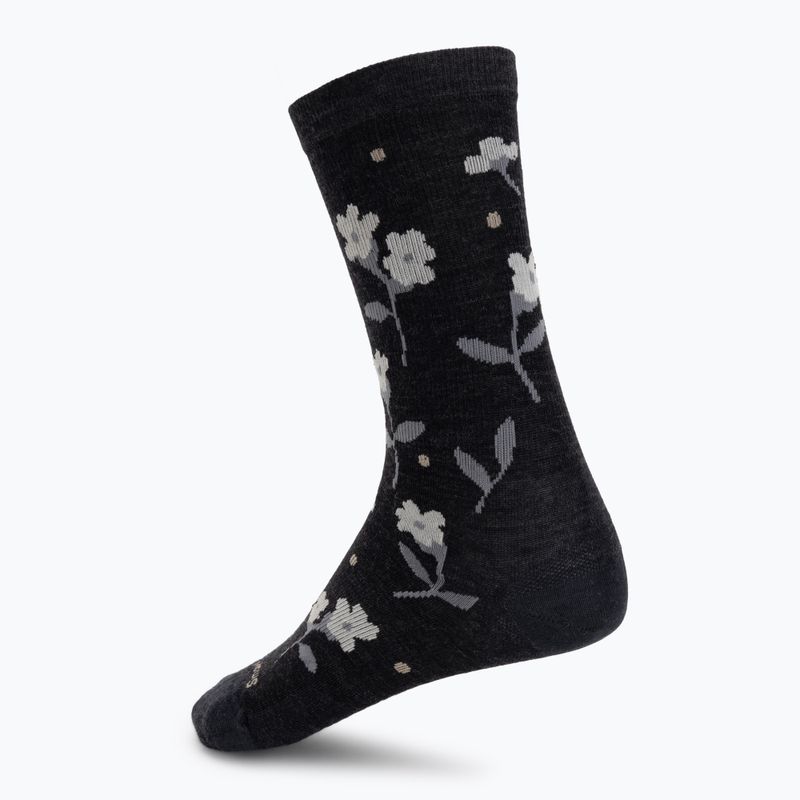 Moteriškos kojinės Smartwool Everyday Garden Gala Crew charcoal 2