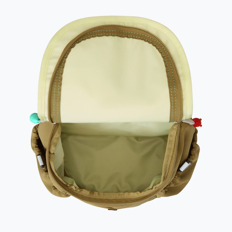 Vaikiška miesto kuprinė The North Face Mini Explorer 10 l cedar/dimmed algae/lemon mist 5