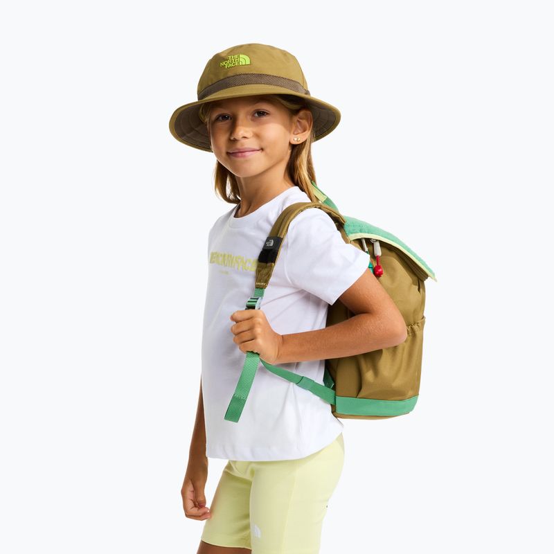 Vaikiška miesto kuprinė The North Face Mini Explorer 10 l cedar/dimmed algae/lemon mist 8