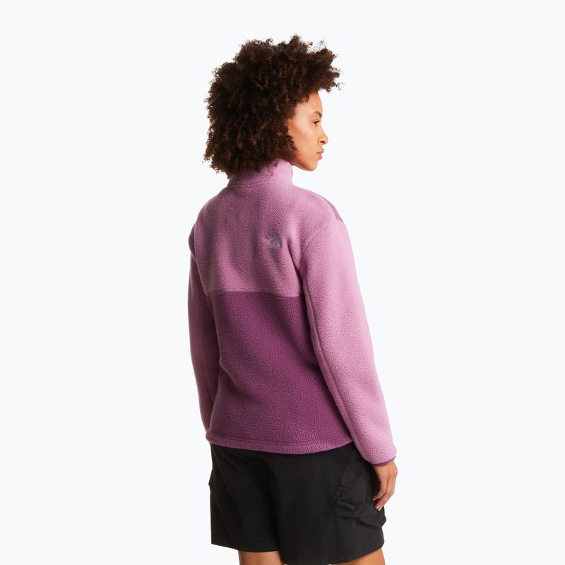 Moteriškas flisinis džemperis The North Face Yumiori Full Zip chroma purple/hushed lavender 3