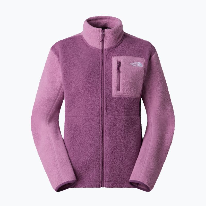 Moteriškas flisinis džemperis The North Face Yumiori Full Zip chroma purple/hushed lavender 6