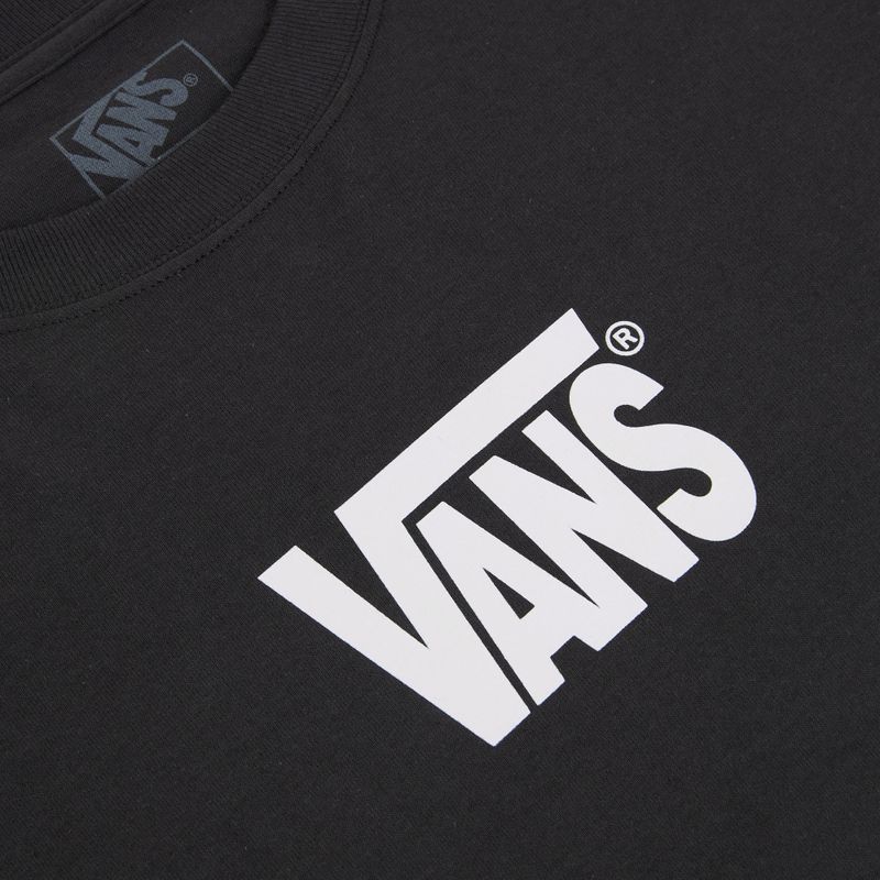 Vyriški marškinėliai Vans Stretch Logo Tee black/white 3