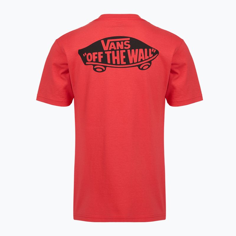 Vyriški marškinėliai Vans Double Standard Tee crimson haze 2