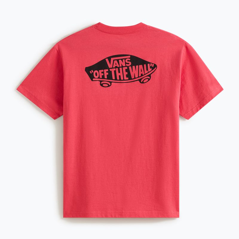 Vyriški marškinėliai Vans Double Standard Tee crimson haze 2