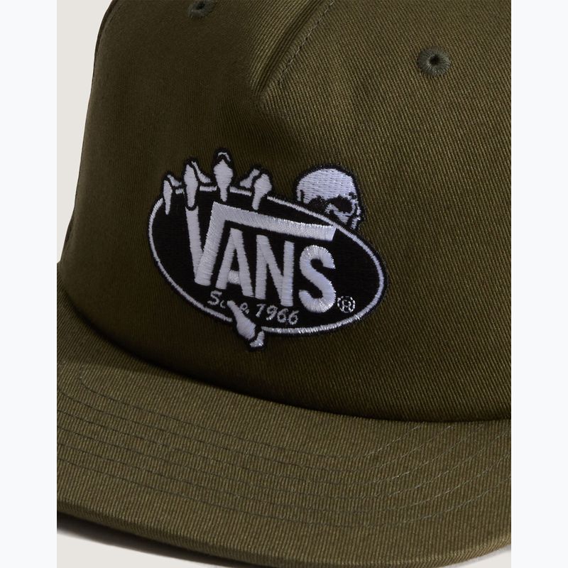 Kepurė su snapeliu Vans Show Off Unstructured mossy olive 3