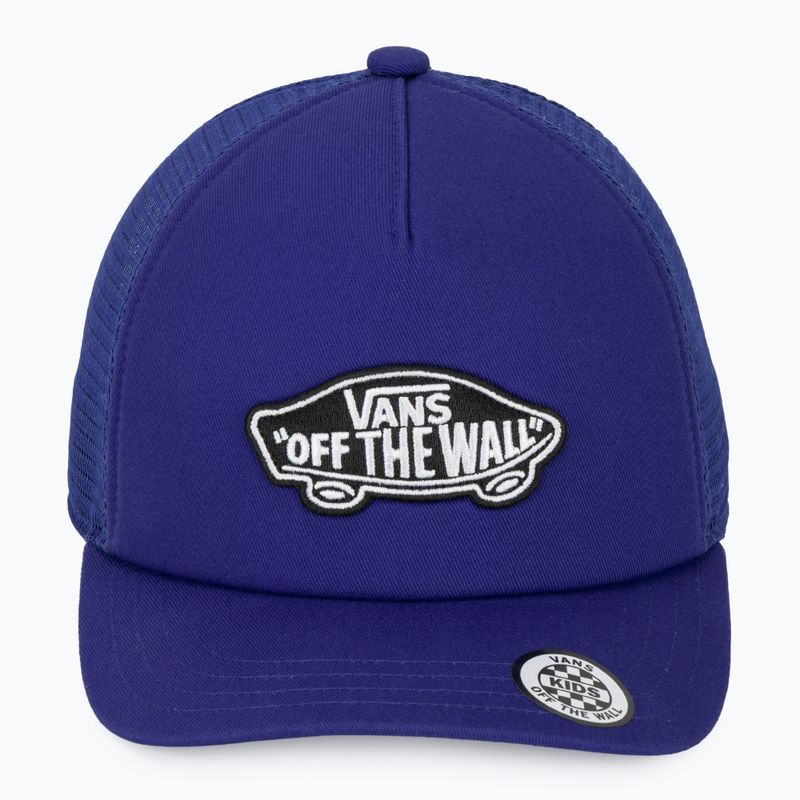 Vaikiška kepurė su snapeliu Vans Classic Patch Curved Bill Trucker royal cobalt 2