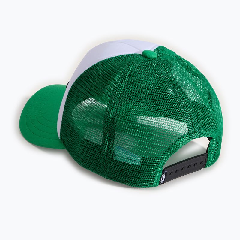 Vaikiška kepurė su snapeliu Vans Classic Patch Curved Bill Trucker vivid verdant 2