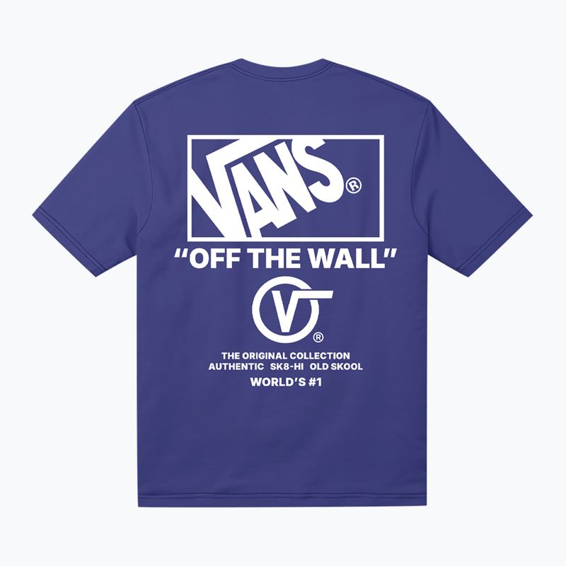 Vyriški marškinėliai Vans Stacked Hi Tee royal cobalt 2