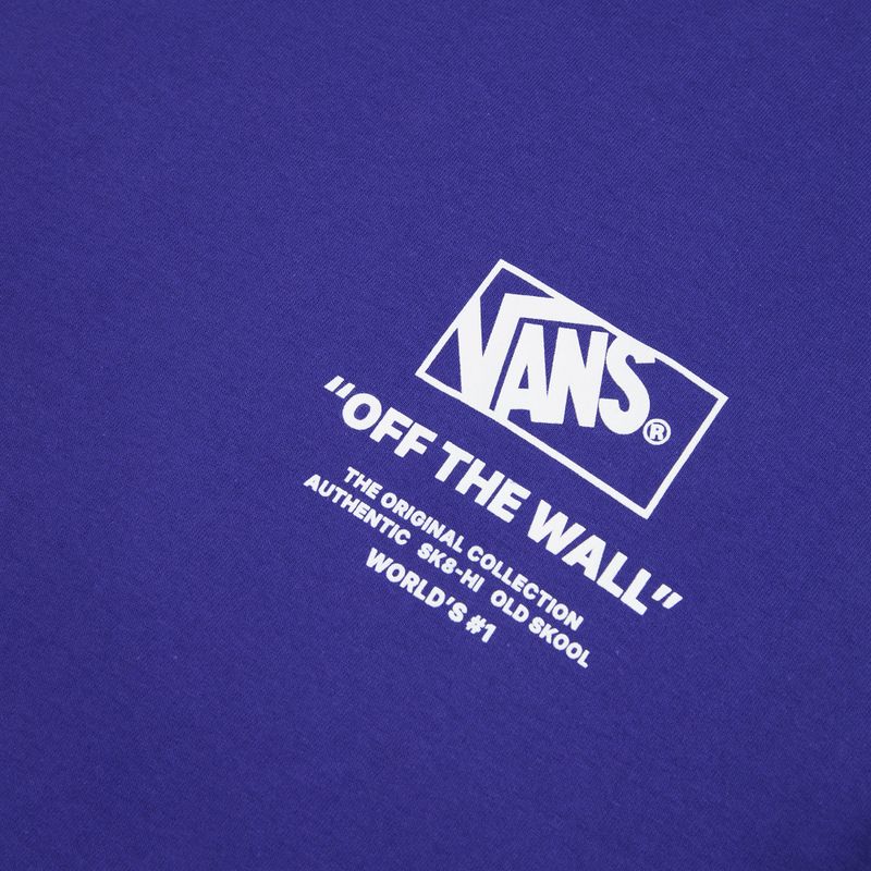 Vyriški marškinėliai Vans Stacked Hi Tee royal cobalt 3