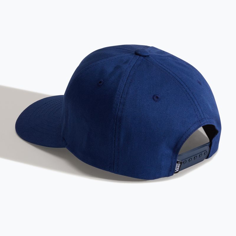 Vaikiška kepurė su snapeliu Vans Drop V Logo Snapback deep indigo 2