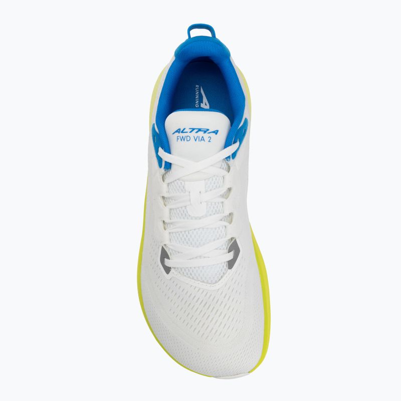 Vyriški bėgimo bateliai Altra FWD Via 2 white/lime 5