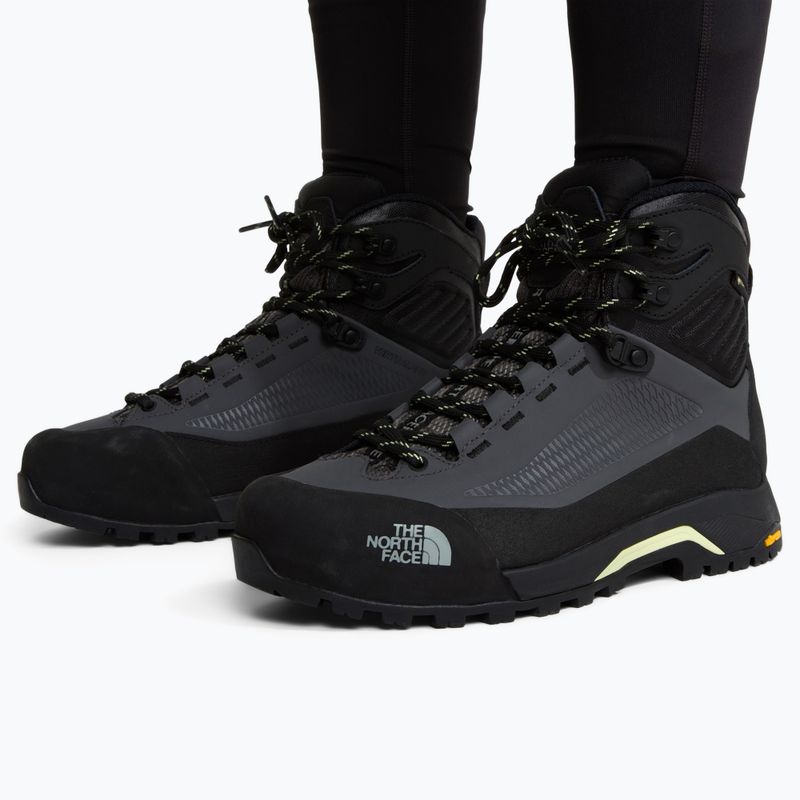 Moteriški priėjimo prie trasų batai The North Face Verto Alpine Mid Gore-Tex anthracite grey/lemon mist 5